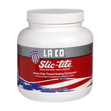 LA-CO 42019 Slic-Tite Premium Thread Sealant Paste with PTFE, -50 to 500 Degree F Temperature, 1/2 pt Jar with Brush in Cap