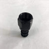 -6 AN Black Straight Push-On Hose End Barb Fitting Fuel Line Oil 6AN AN6 New