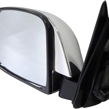 Dorman 955-210 Driver Side Manual Door Mirror - Folding for Select Toyota Models, Chrome