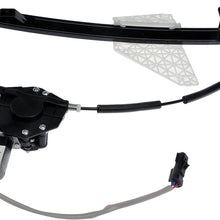 Dorman 741-596 Rear Driver Side Power Window Regulator and Motor Assembly for Select Jeep Models