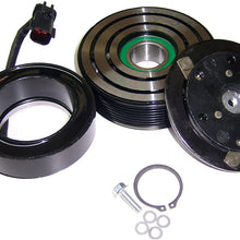 Ram 2500 Diesel AC Compressor Clutch Assembly Replacement for Mopar 05183899AA A/C