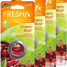 Armor All FRESHfx Car Air Freshener Vent Clip, 4-Pack (Cherry Blast)