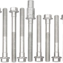 Compatible With Chevrolet Pontiac Oldsmobile 3.1 & 3.4 Head Gasket Set Head Bolts