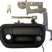POPNLOCK LLC PL6250 Tailgate Locks Tailgate Handle, Manual - Direct-Fit Black Plastic