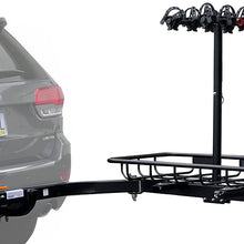 Stowaway Hitch Bike Rack + Cargo Rack with SwingAway Frame | Fits 1.25" Hitch