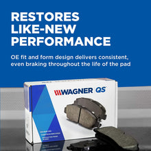 Wagner QuickStop ZX965 Semi-Metallic Disc Pad Set Includes Pad Installation Hardware, Front