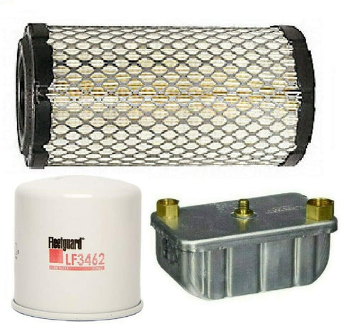 Filters Kit Fleetguard (AF25550, LF3462, FF236) Replaces (1403071, 1871000, 1492513) For Cummins Onan Quiet Diesel