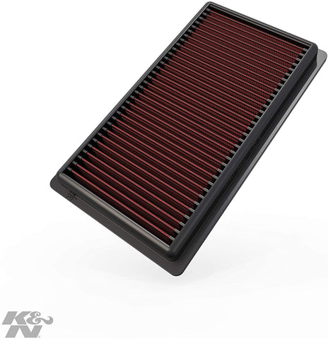 K&N Engine Air Filter: High Performance, Premium, Washable, Replacement Filter: 2016-2020 Toyota/Jeep/Fiat (Corolla, Camry Hybrid, Avalon,C-HR, Corolla Hatchback, RAV4 Hybrid, Renegade, 500X), 33-3080