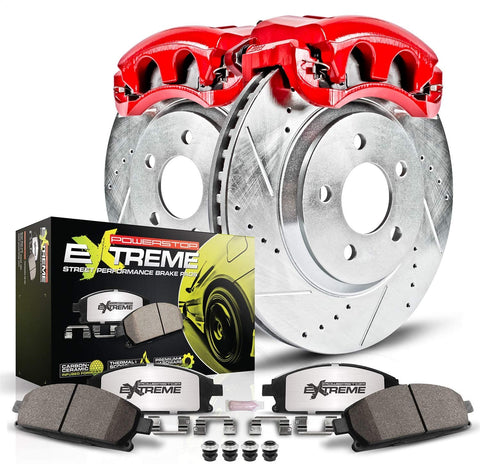 Power Stop KC496-26 Front Z26 Street Warrior Brake Kit BMW