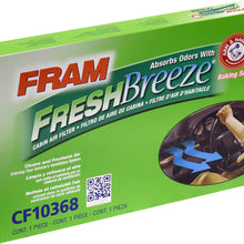 Fram Fresh Breeze - Filtro de aire para cabina Arm & Hammer Baking Soda, CF10374 para vehículos Dodge/Toyota