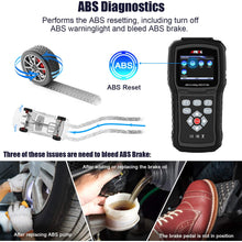 ANCEL AD610 Elite OBDII Scanner ABS SRS(Airbag) Reset Scan Tool Automotive Check Engine SAS Diagnostic Code Reader