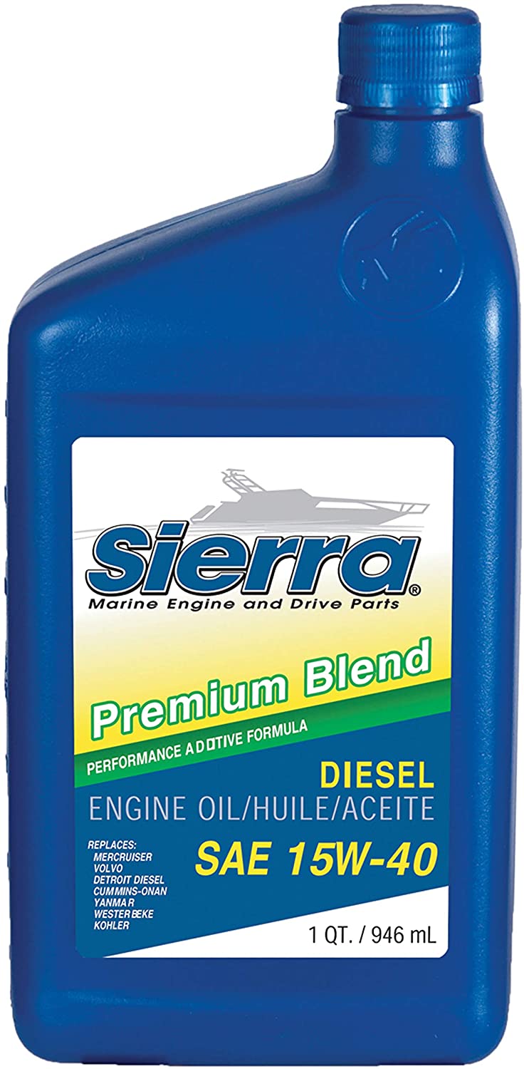 Sierra 18-9553-2 15W-40 Premium Blend Diesel Oil-1 Quart