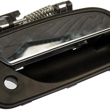 Dorman 80870 Front Passenger Side Exterior Door Handle for Select Toyota Models, Black and Chrome