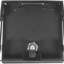 Hooke Road Extra Storage Center Console Organizer Insert Tray Armrest Lock Vault Box for 2011-2018 Jeep JK Wrangler & Unlimited Sport Sahara Rubicon