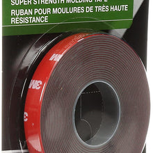 3M 03614 Scotch-Mount 1/2" x 15' Molding Tape (2-Rolls)