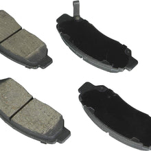 Bosch BE959H Blue Disc Brake Pad Set with Hardware for Select Acura CSX (Canada) and Honda Accord, Civic Vehicles - FRONT