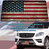 USA American Flag License Plate Cover – Zento Deals Patriotic Pledge of Allegiance Vintage Stainless Steel Thick Durable Novelty License Plate