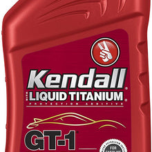 Kendall 1074947 Synthetic Motor Oil (GT-1 MAX Full with Liquid Titanium 0W20-1 Quart), 32. Fluid_Ounces