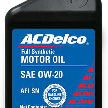 ACDelco 10-9074 0W-20 Synthetic Motor Oil - 1 qt