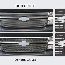 APS Compatible with 1999-2004 Ford Mustang GT V8 Hood Scoop Black Billet Grille Grill Insert F66020H