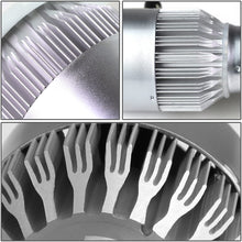 DNA Motoring HID-LED-LB-FAN-H4-HL Pair of LED Light Bulbs with Cooling Fan