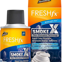 Armor All Smoke X Car Air Freshener and Purifier - Odor Eliminator for Cars & Truck, 2 Oz Fogger, Midnight Air, 18956, SmokeX Midnight Air