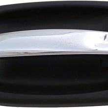 Dorman 83386 Rear Passenger Side Exterior Door Handle for Select Buick Models, Black and Chrome