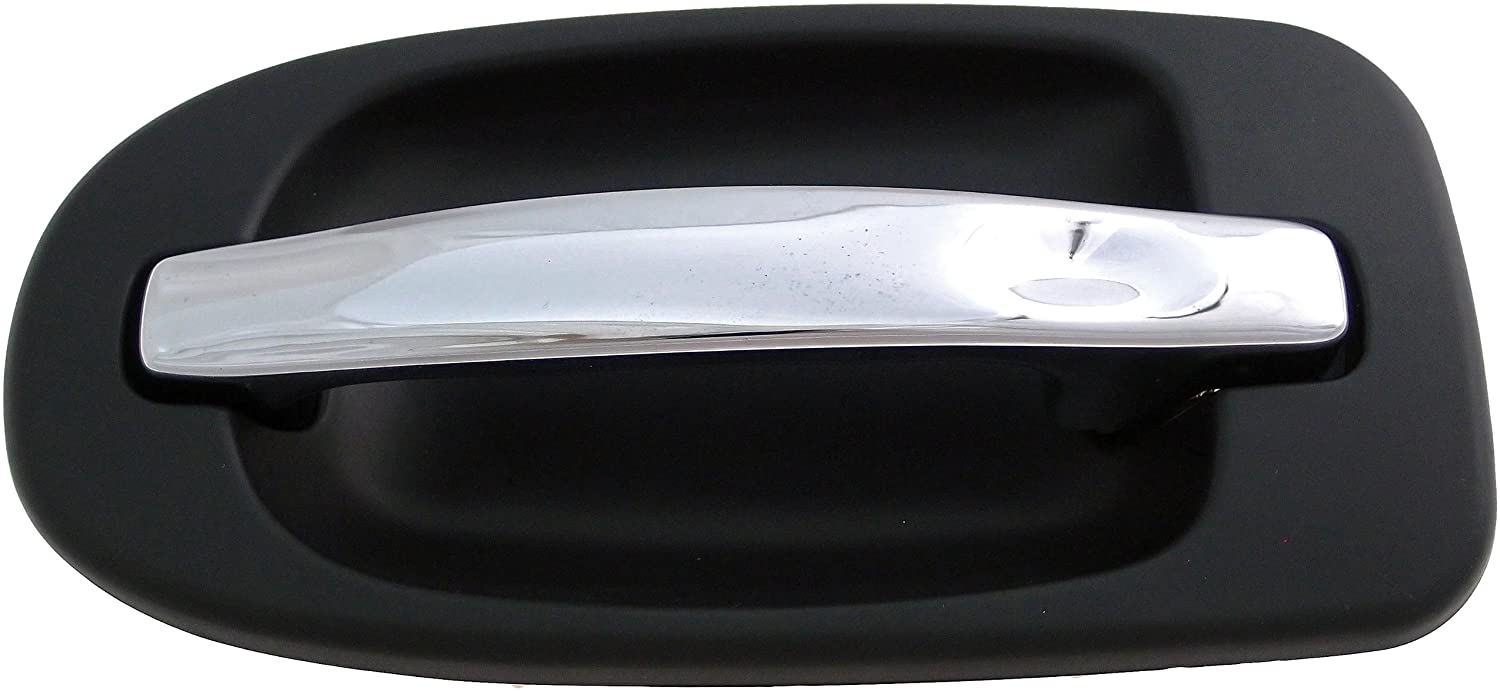 Dorman 83386 Rear Passenger Side Exterior Door Handle for Select Buick Models, Black and Chrome