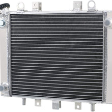 ALLOYWORKS Performance ATV Aluminum Radiator for 2005 2006 2007 2008 2009 Kawasaki Brute Force 750 / 750i KVF750 650 KVF650F/G 4x4i