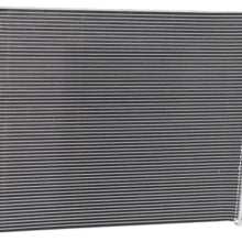Kool Vue AC Condenser For 2010-2011 Kia Soul AT Models w/drier