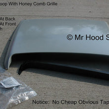 Unpainted Hood Scoop Compatible with 2002-2018 Dodge Ram 1500 by MrHoodScoop HS009