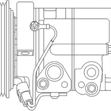 ACDelco 15-21512 GM Original Equipment Air Conditioning Compressor