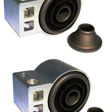 Pair Set 2 Front Lower Inner Rearward Control Arm Bushings Delphi For Saab 9-3
