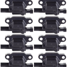 ECCPP Portable Spare Car Ignition Coils Compatible with Buick GMC Cadillac Chevrolet 2005-2016 Replacement for UF413 C1511 for Travel, Transportation and Repair (Pack of 8)