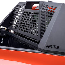 ARIES 1110115 Switchback Black Aluminum Truck Headache Rack Cab Protector, Select Toyota Tundra