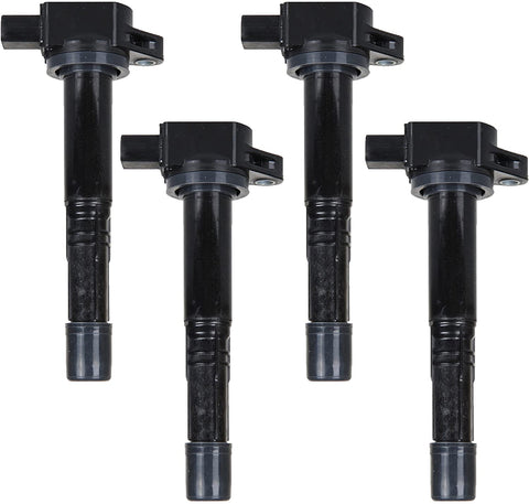 ENA Set of 4 Ignition Coil compatible with 2002-2011 Honda Element CR-V Civic Accord Acura CSX RSX 2.0L 2.4L UF311 UF583 C1382