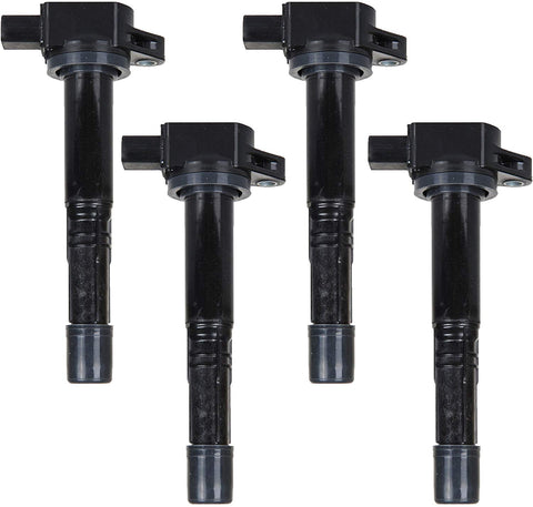 Set of 4 Ignition Coil for 2002-2011 Honda Element CR-V Civic Accord Acura CSX RSX 2.0L 2.4L UF311 UF583 C1382