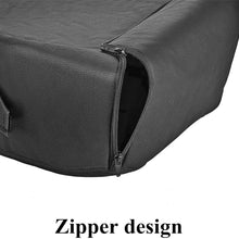 VeCarTech Leather Center Console Cover Microfiber Leather Replacement fit for 2007-2013 Chevy Chevrolet Silverado,Tahoe,Suburban,Avalanche,GMC Sierra,Rear end Zipper Design