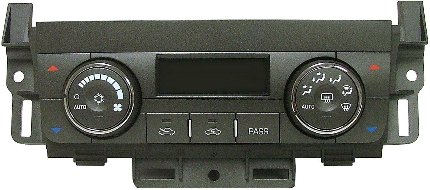 ACDelco 15-73612 GM Original Equipment Dark Argent Metallic Heating/Air Conditioning Control with Rear Window Defogger