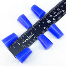 25 Piece 1/2" X 5/8" High Temp Silicone Rubber Tapered Plug Kit Powder Coating Custom Painting Supplies