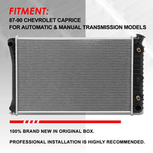 920 OE Style Aluminum Core Cooling Radiator Replacement for Chevy Caprice AT MT 87-90