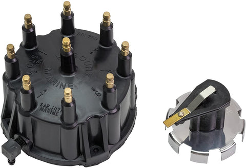 Quicksilver 805759Q3 Distributor Cap Kit - Marinized V-8 Engines by General Motors with Thunderbolt IV and V HEI Ignition Systems
