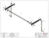 NEW CURRIE ANTIROCK FRONT SWAY BAR KIT,97-06 JEEP WRANGLER TJ & LJ UNLIMITED 1997 1998 1999 2000 2001 2002 2003 2004 2005 2006