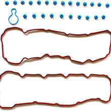 ECCPP Engine Replacement Valve Cover Gasket Set for 04-07 for Dodge for Ram 1500 4.7L for Jeep Grand Cherokee Commander Valve Covers Gaskets