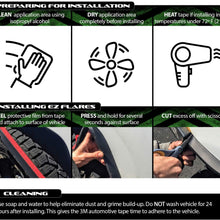 EZ Flares – The Original Universal Flexible Foam Rubber 1-Inch Fender Flares