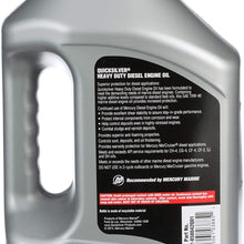 Quicksilver 858042Q01 Heavy-Duty Diesel Engine Oil SAE 15W40, 1.06 Gallon (4 Liter) Bottle