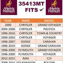 METRIX PREMIUM 35413MT Front Stabilizer Bar Link Kit |K7258| For -> 2004-2008 Chrysler PACIFICA / 1996-2016 Chrysler TOWN & COUNTRY / 1996-2007 Dodge CARAVAN / 1996-2019 GRAND CARAVAN| Made in TURKEY