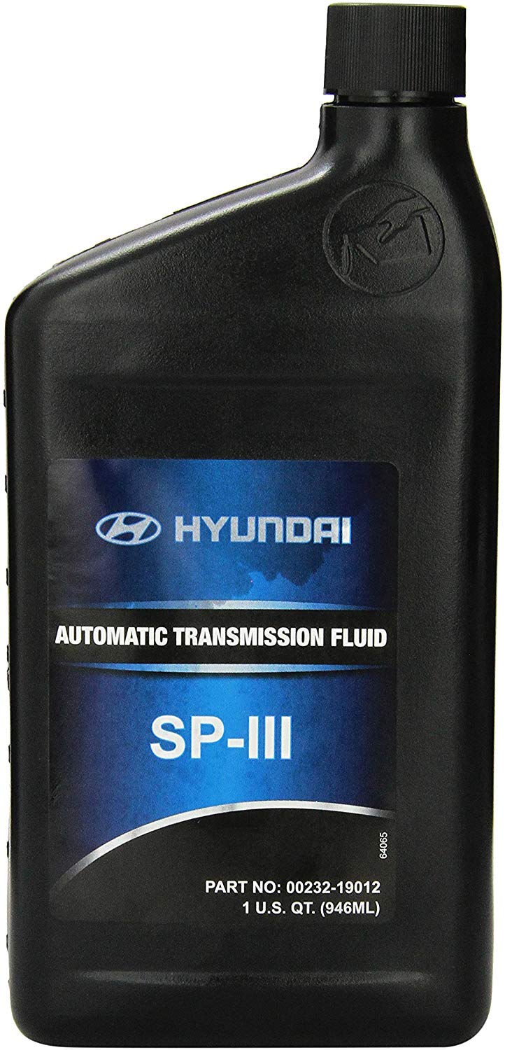 Genuine Hyundai Fluid 00232-19012 SP III Automatic Transmission Fluid - 1 Quart