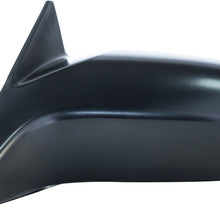 Driver Side Mirror for Honda Civic (Sedan Only) LX (2001 2002 2003 2004 2005) Unpainted Non-Heated Non-Folding Power-Operated Left Side Door Mirror Replacement - HO1320141