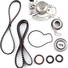 Timing Belt Kit including timing Belt water pump with gasket tensioner bearing etc,OCPTY Compatible for 1997 1998 1999 Acura CL/1994 1995 1996 1997 1998 1999 2000 2001 2002 Honda Accord
